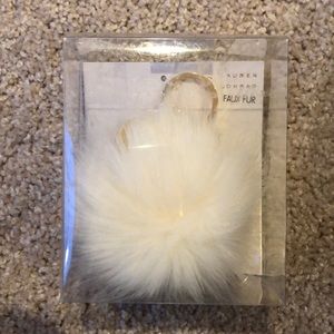 Faux Fur Keychain